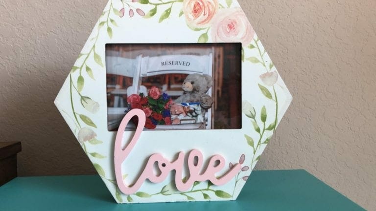 Reserved chair for Agostina at family wedding, contributed by mother Leah