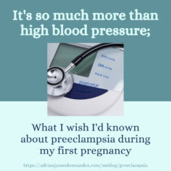 Download for Instagram It's so much more than high blood pressure; What I wish I'd known about Preeclampsia before it killed my child